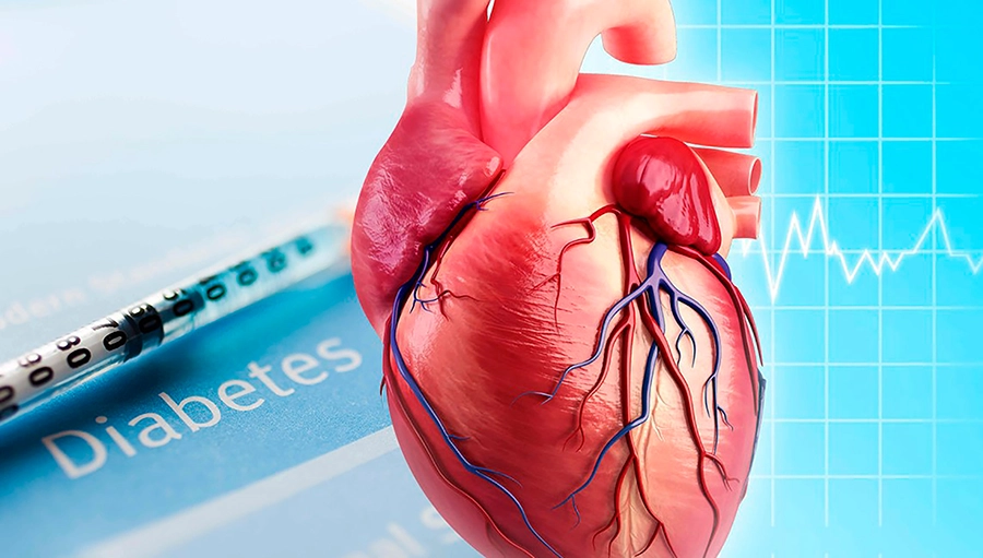 Роль биомаркеров в патогенезе хронической сердечной недостаточности у больных сахарным диабетом