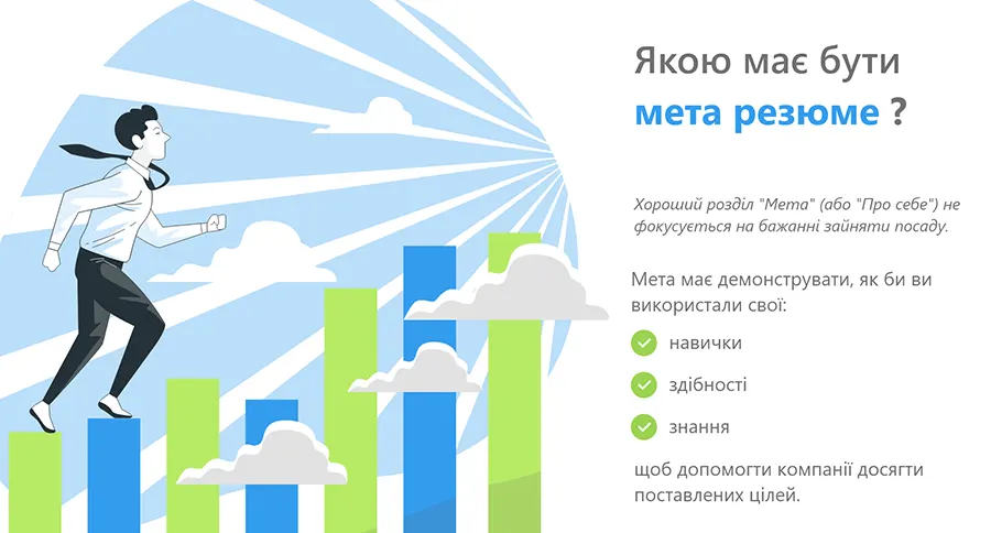 Як скласти мету у резюме?